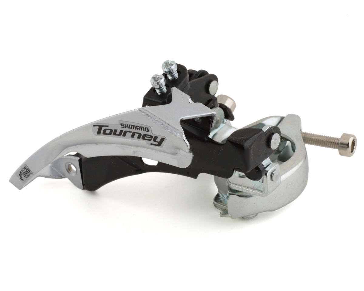 Shimano Tourney FD-TY600-L3 Front Derailleur (3 x 6/7/8 Speed) (31.8/34.9mm) (Top Swing) (Dual Pull) (42T Max)