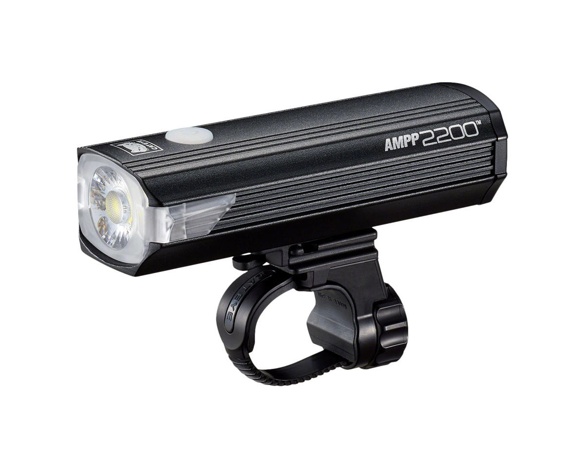 CatEye AMPP2200 Headlight (Black) (2200 Lumens) (USB Rechargeable)