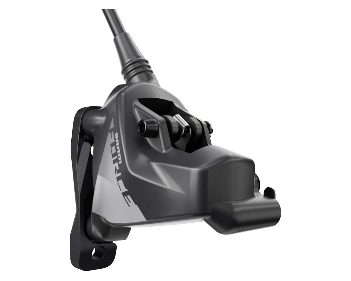 SRAM Force eTap AXS Disc Brake Caliper (Grey) (Hydraulic) (Front or Rear) (Flat Mount) (D1)