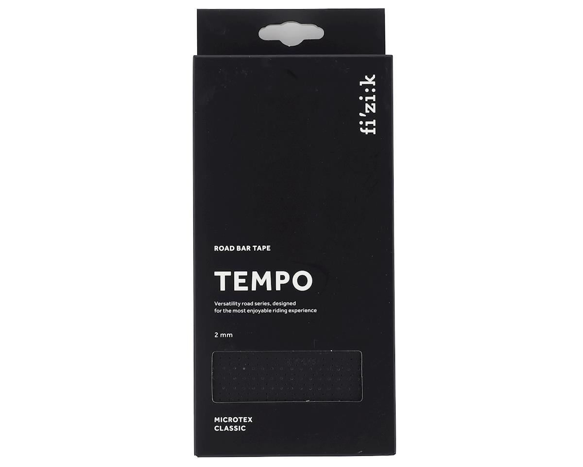fizik Tempo Microtex Classic Handlebar Tape (Black) (2mm Thick)