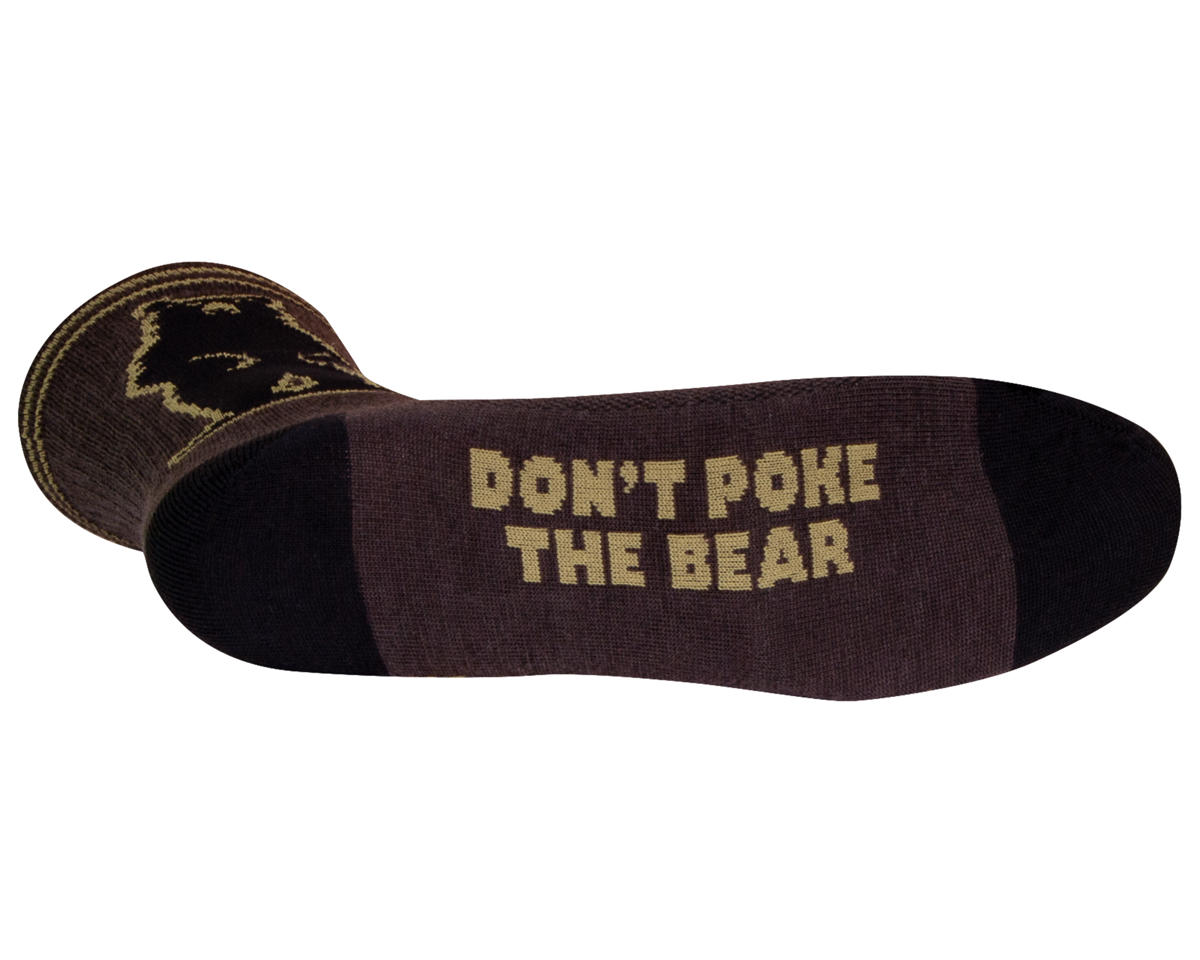 Sockguy Growl Wool 6″ Socks (Brown/Black) (S/M)