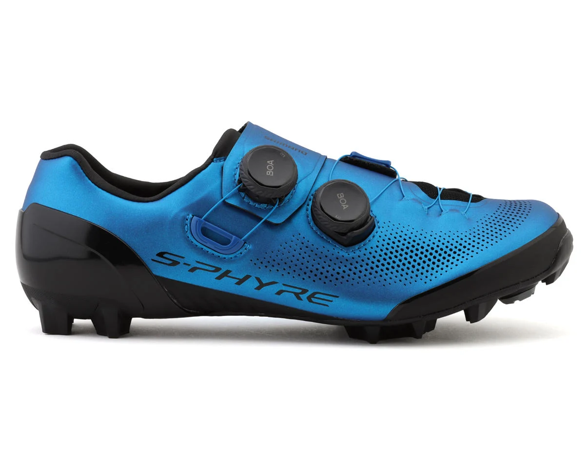 Shimano SH-XC903 S-PHYRE Mountain Bike Shoes (Blue) (Wide Version) (46)