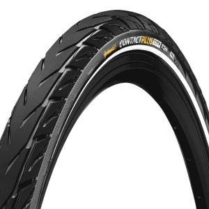 Continental Contact Plus City Tire (Black/Reflex) (26″) (2.2″) (Wire Bead) (SafetyPlus Breaker) (E50)