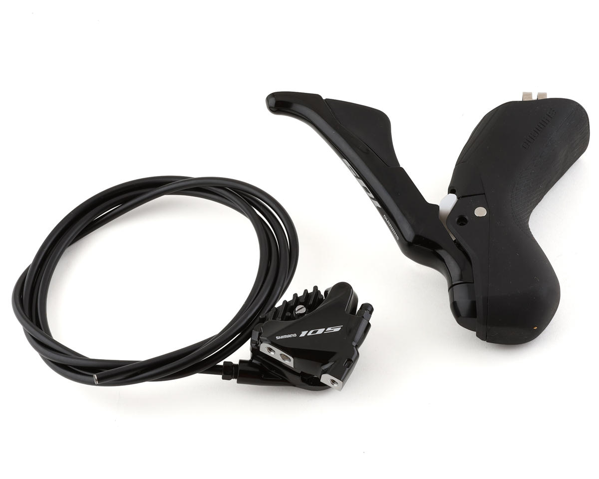 Shimano 105 ST-R7020/BR-R7070 Hydraulic Disc Brake/Shift Lever Kit (Black) (Right) (Flat Mount) (11 Speed) (Caliper Included)