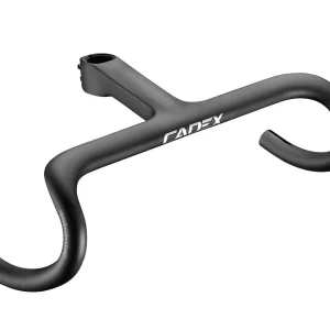 Cadex Race Integrated Road Carbon Handlebars (Black) (120mm) (41/44cm) (OverDrive/D-Shaped Steerer)