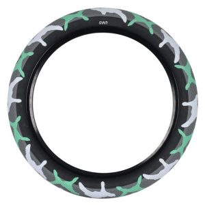 Cult Vans Tire (Teal Camo/Black) (Wire) (26″) (2.1″) (559 ISO)