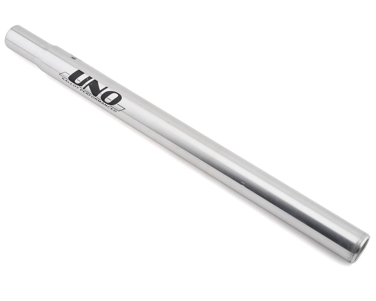 Kalloy Uno Straight Seatpost (Silver) (25.4mm) (350mm)