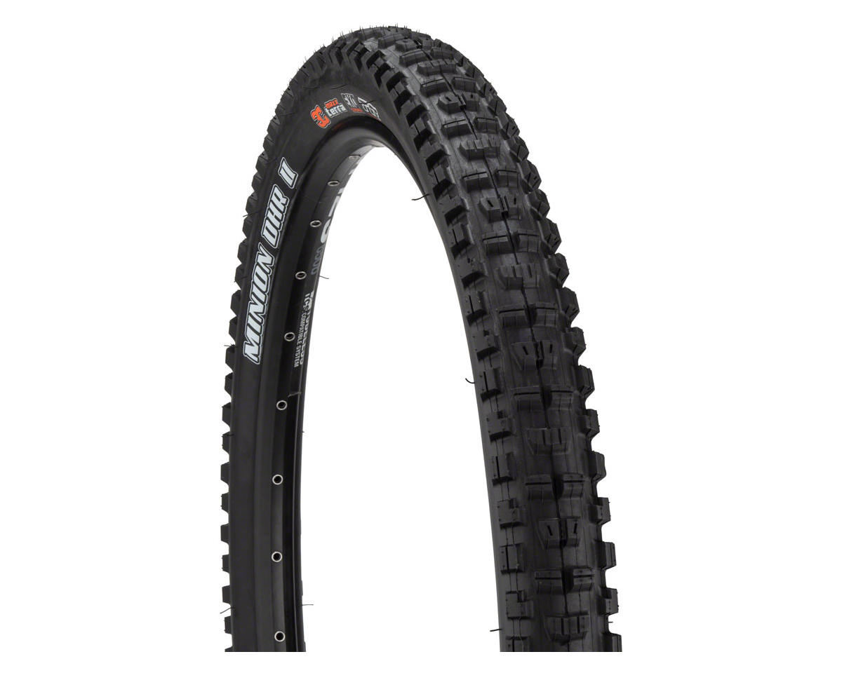 Maxxis Minion DHR II Tubeless Mountain Tire (Black) (27.5″) (2.4″) (MaxxGrip/DD)