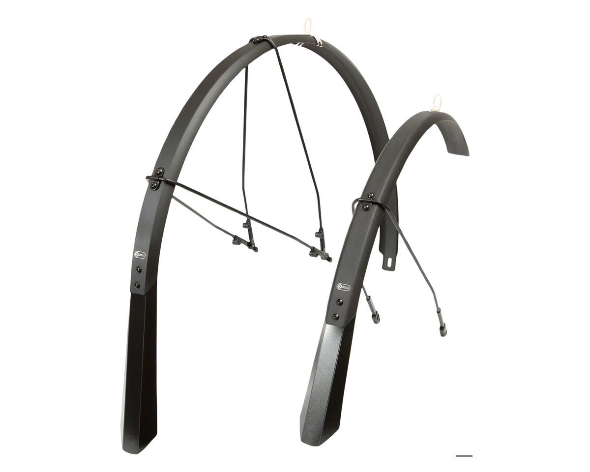 Portland Design Works Full Metal Fender Set (Black) (700c) (37mm)