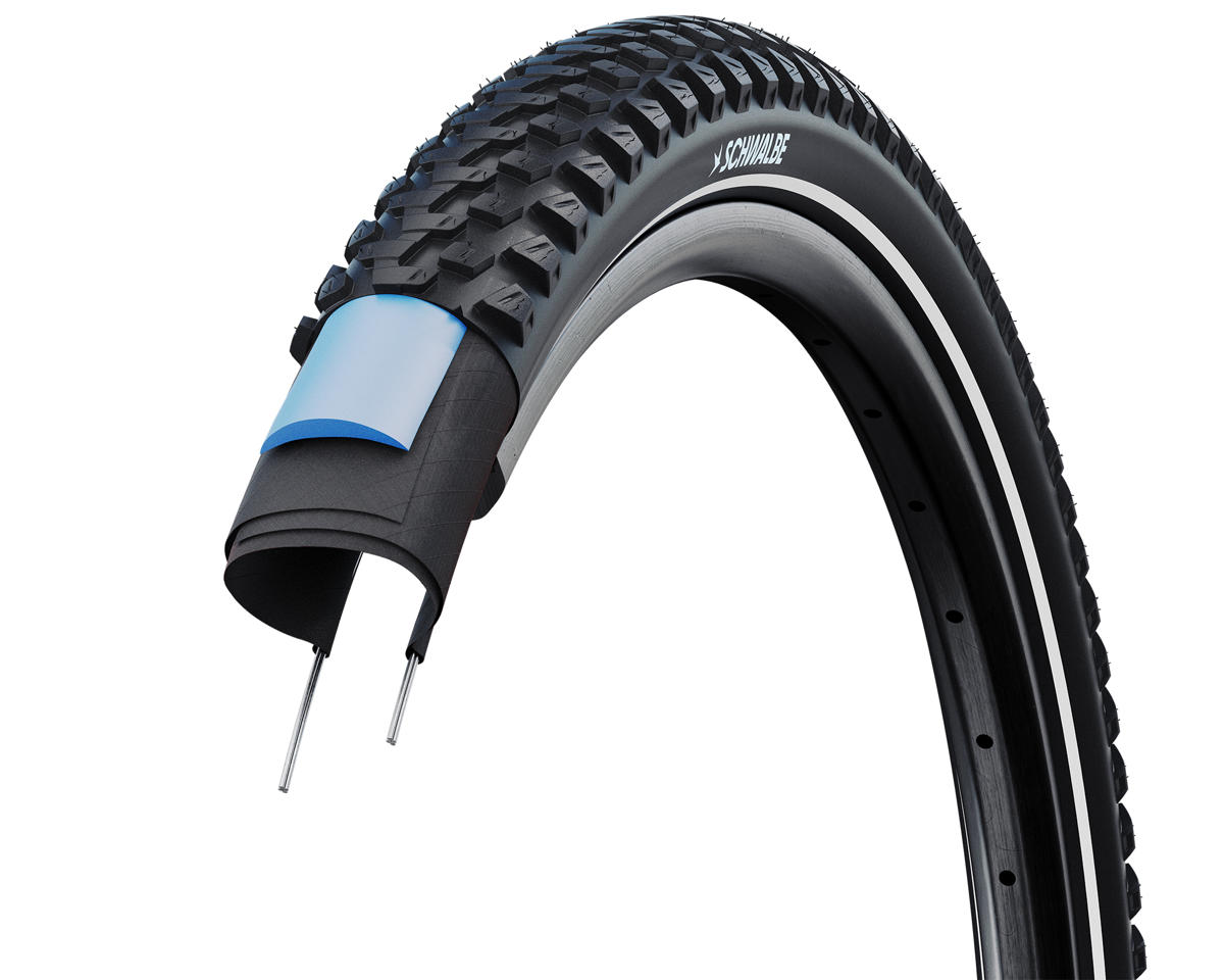 Schwalbe Marathon Plus MTB Tire (Black/Reflective) (27.5″) (2.1″) (Wire Bead) (Addix/SmartGuard) (E50)