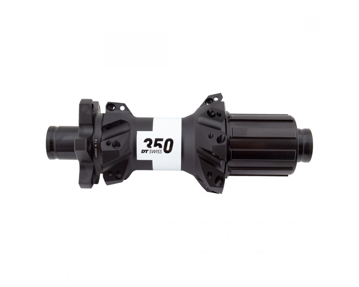 DT Swiss 350 Rear Hub (Black) (12 x 142mm) (6-Bolt) (Shimano HG) (28H) (Straight Pull)