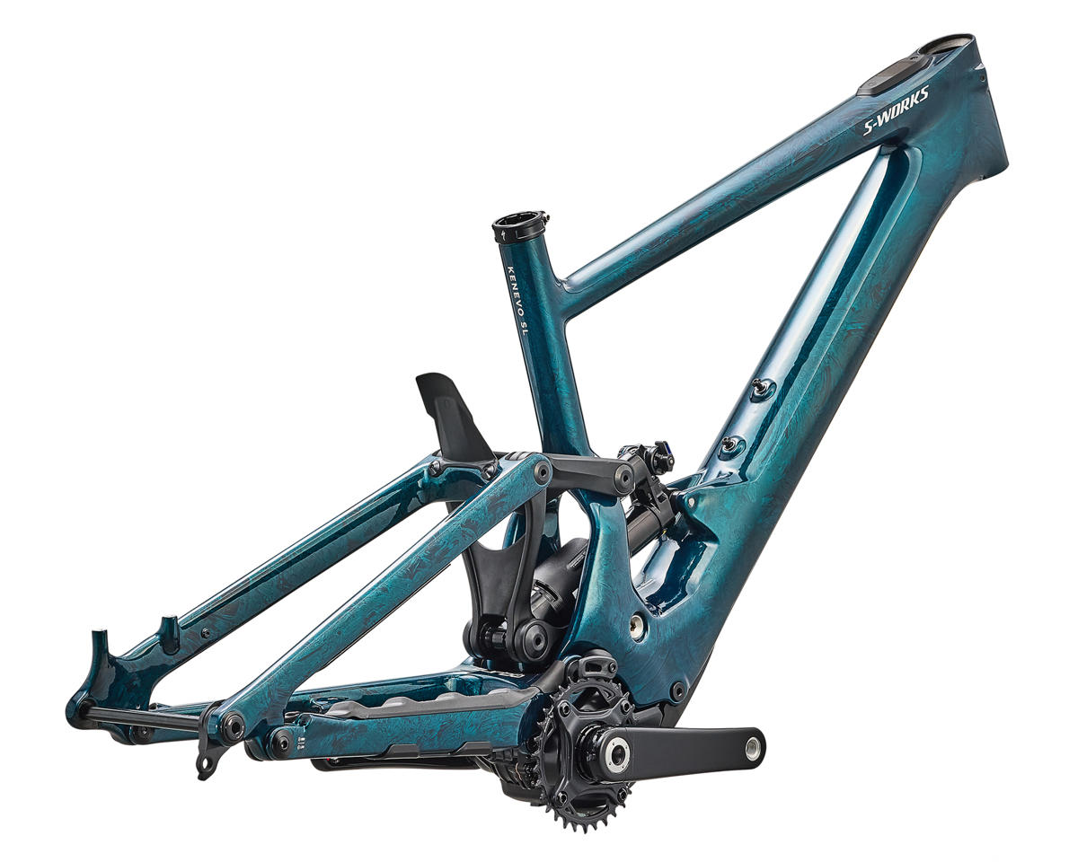 Specialized S-Works Turbo Kenevo SL 2 Frameset (Teal Over Smoke/Dune White) (S3)