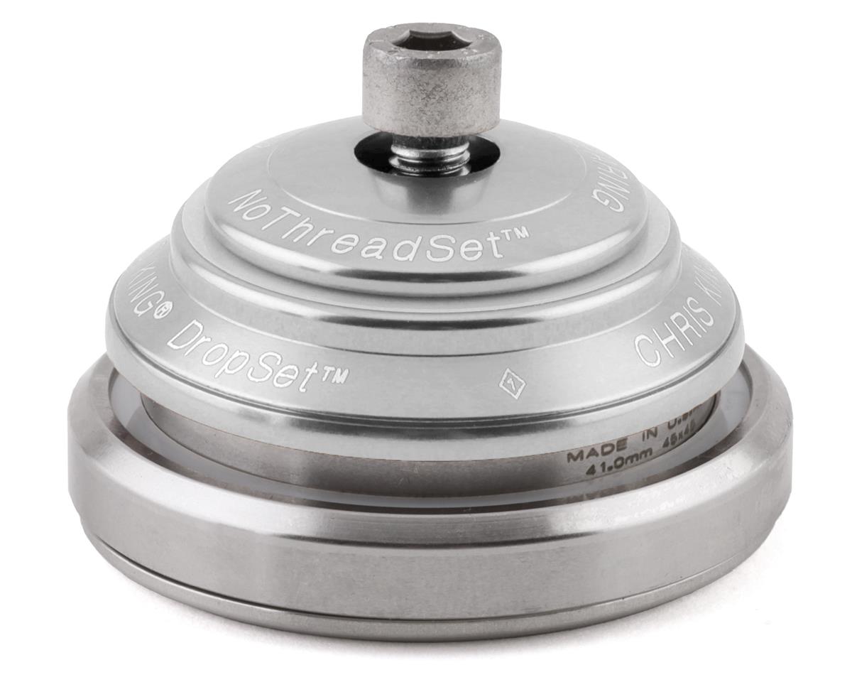 Chris King DropSet 3 Headset (Silver) (1-1/8″ to 1-1/2″) (36°) (IS41/28.6) (IS52/40)