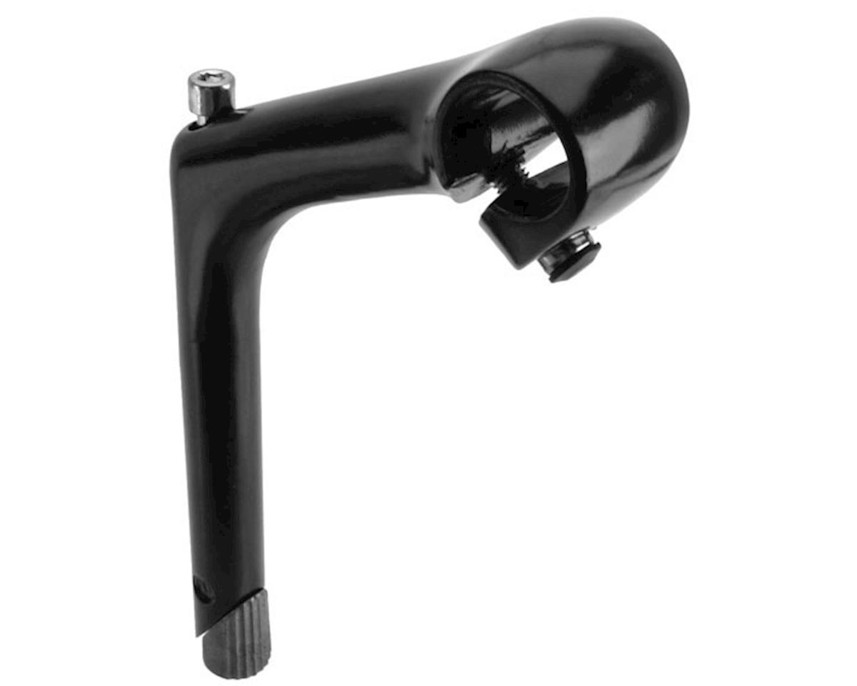 Kalloy Dirt Drop Quill Stem (Black) (25.4mm) (60mm) (25°) (1″ Threaded Steerer)