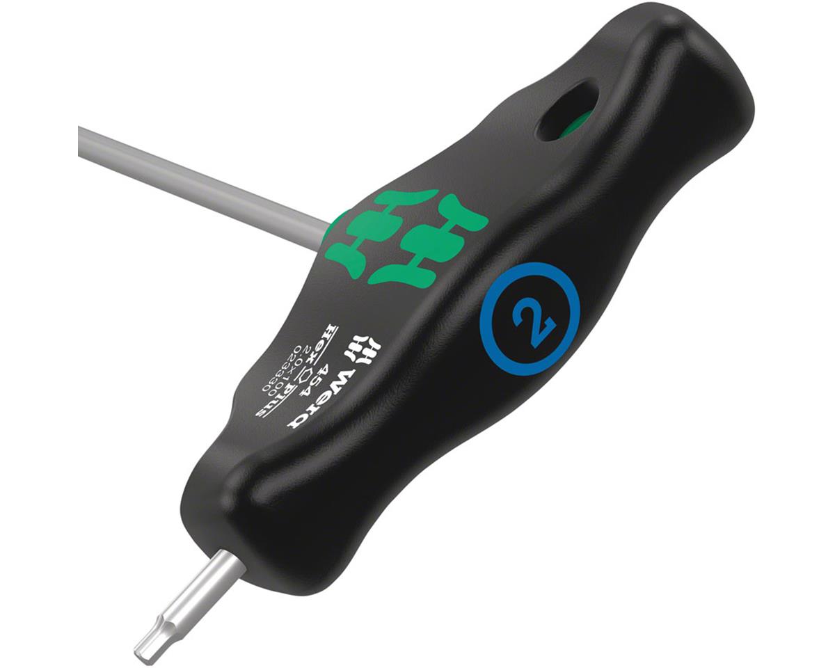 Wera 454 T-Handle Hexagon Screwdriver (Hex-Plus) (100mm) (2mm)