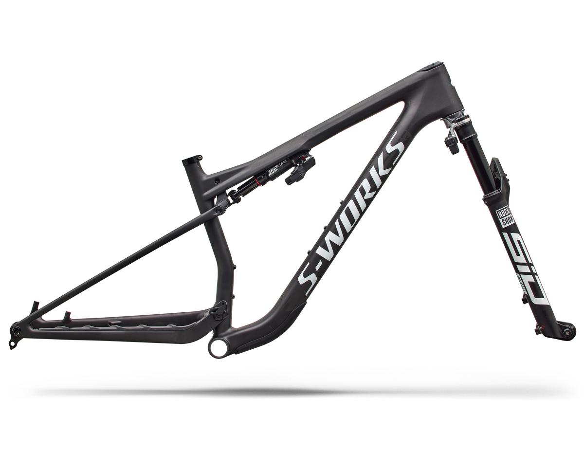 Specialized S-Works Epic 9 Frameset (Satin Carbon/Metallic White Silver) (S)