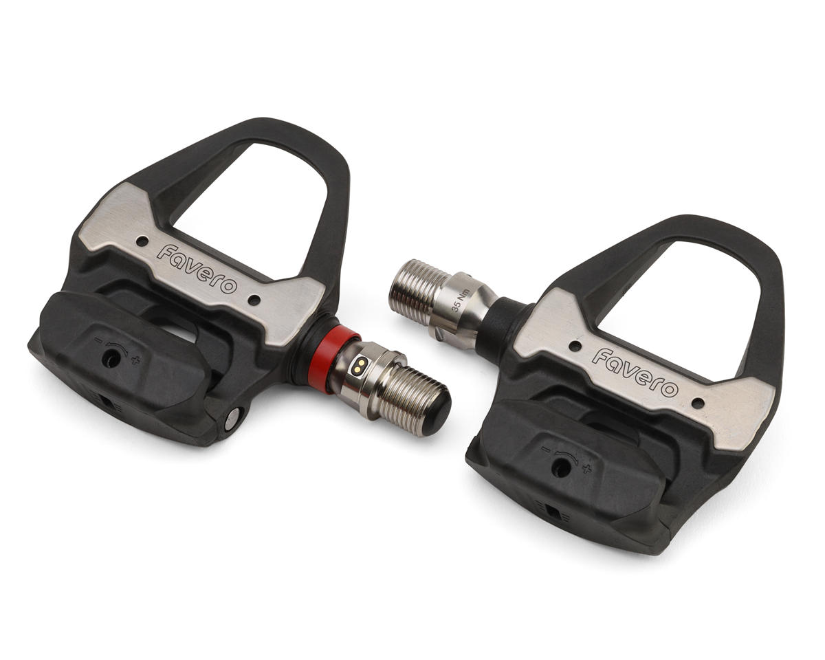 Favero Assioma PRO RS-1 Single-Sided Power Meter Pedals (Black) (Shimano SPD-SL)