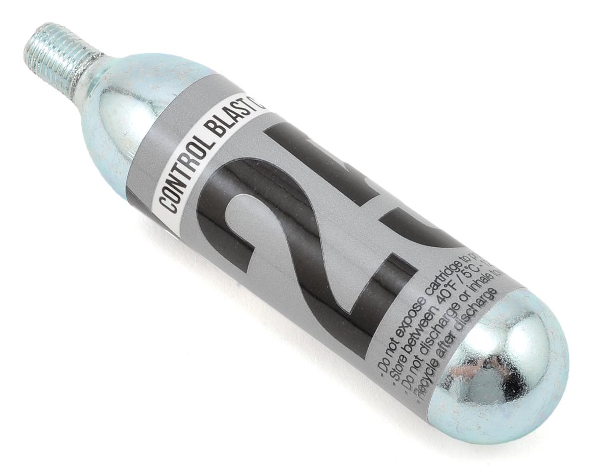 Giant Control Blast Threaded CO2 Cartridges (Silver) (1 Pack) (25g)