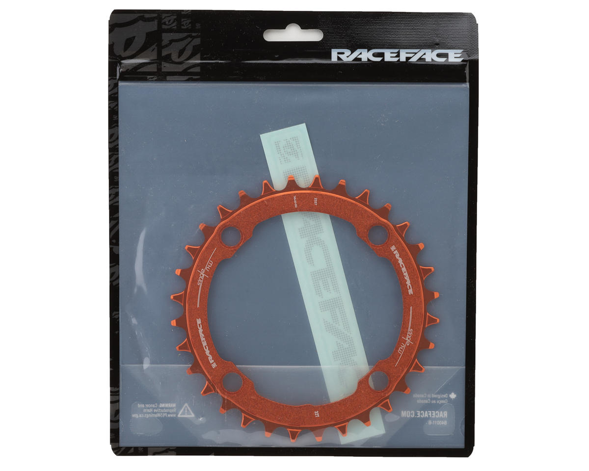 Race Face Narrow-Wide Chainring (Orange) (1 x 9-12 Speed) (104mm BCD) (Single) (32T)