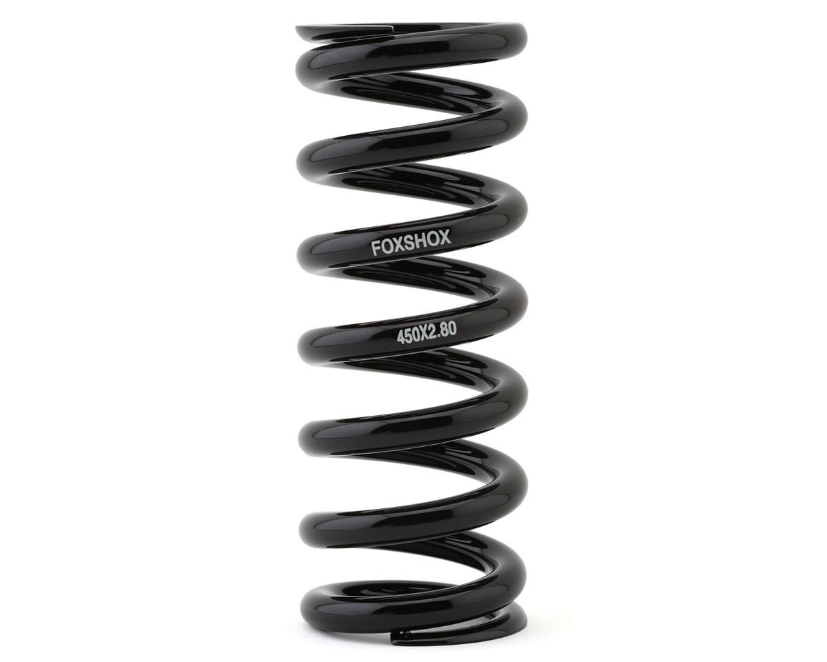 Fox Suspension Standard Steel Coil Rear Shock Spring (Black) (2.8″) (450lbs)