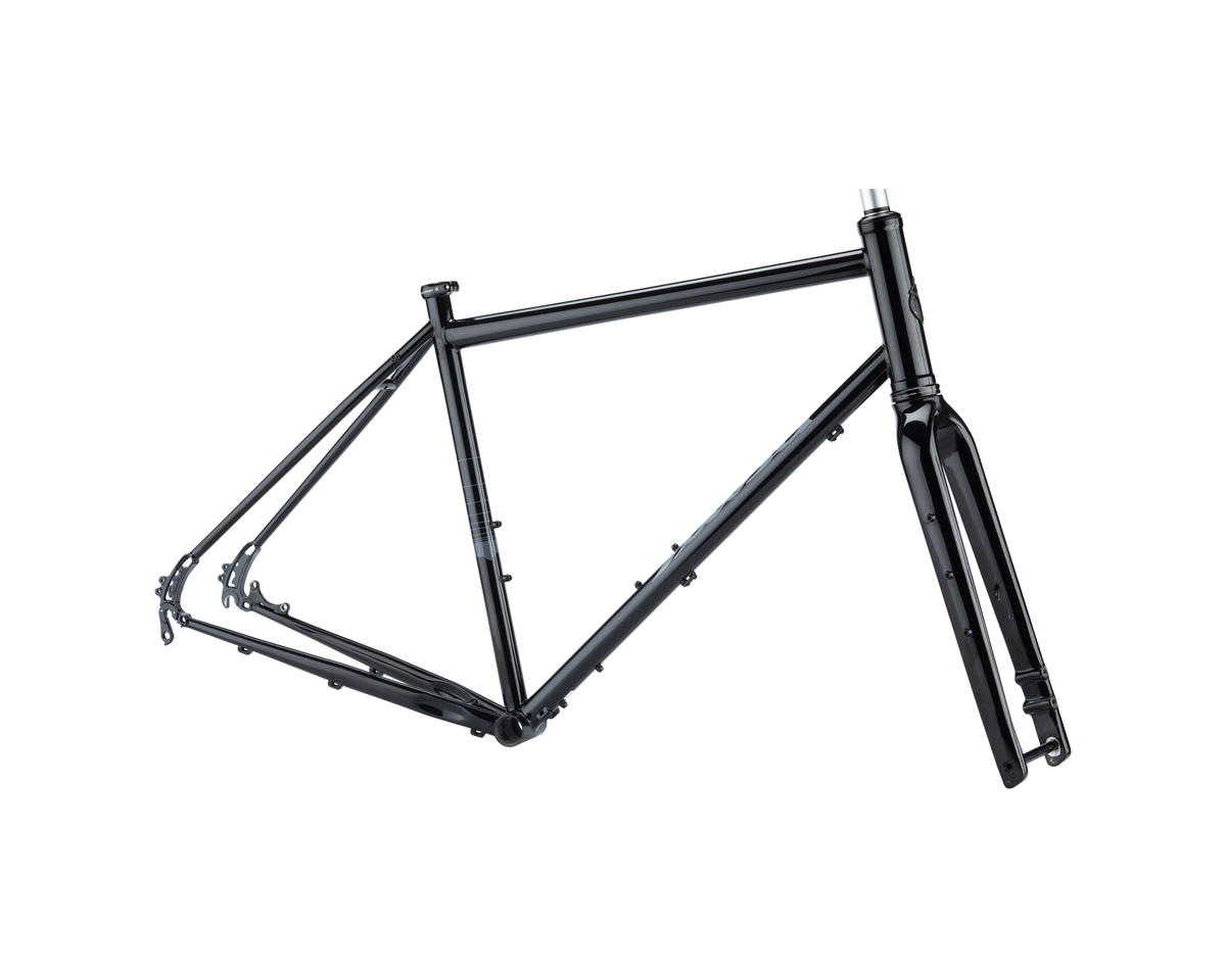 Salsa Vaya Gravel/Touring Bike Frameset (Black) (49.5cm)