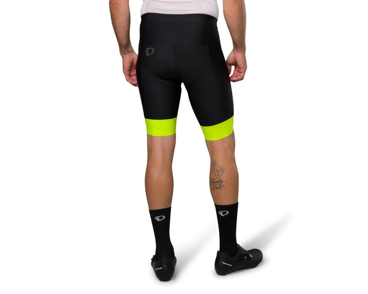Pearl iZUMi Attack Shorts (Black/Screaming Yellow) (L)