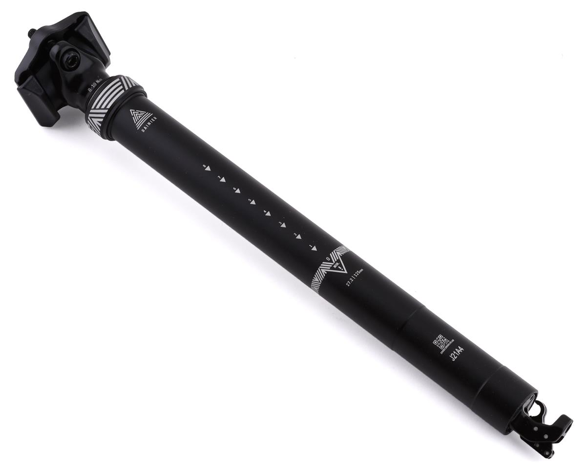 PNW Components Rainier Gen 3 Dropper Seatpost (Black) (27.2mm) (452mm) (125mm) (Internal Routing) (Remote Not Included)