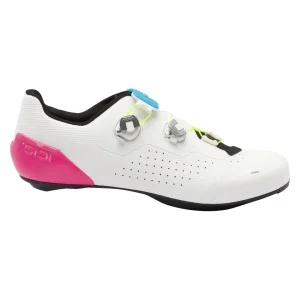 Sidi Genius X Wyve Road Shoes (White Fluo) (48)