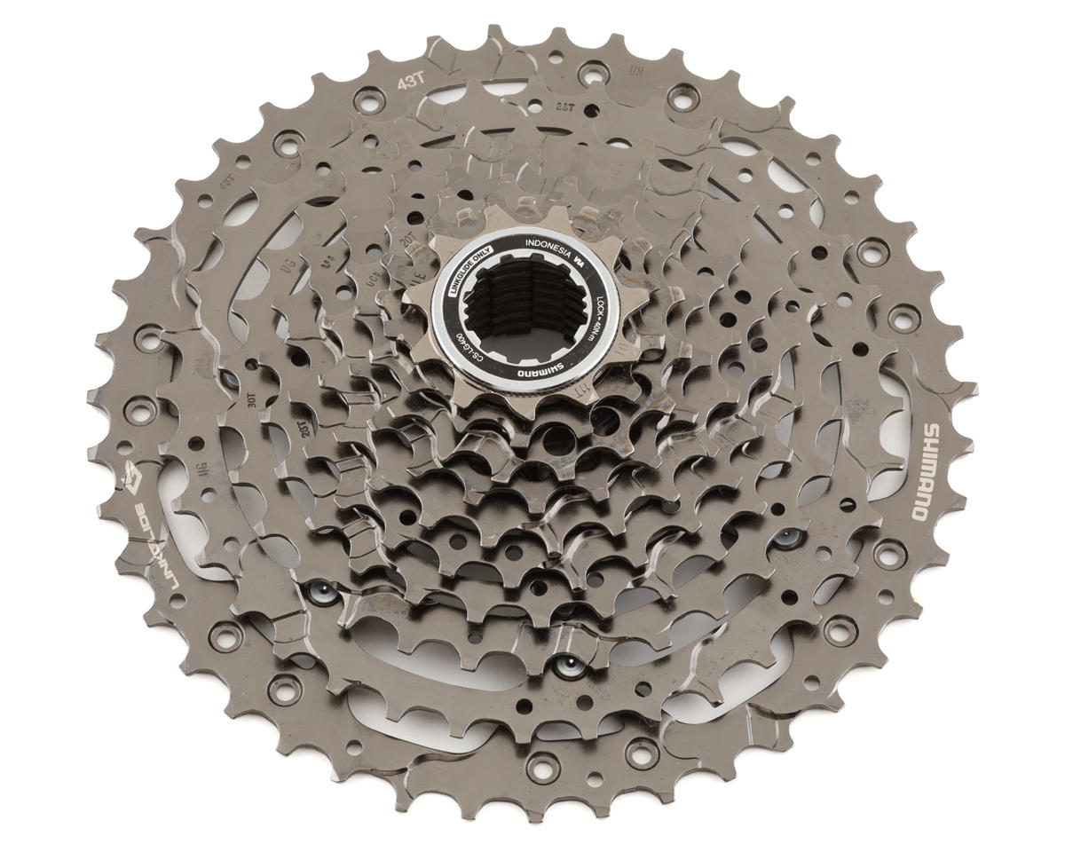 Shimano CUES CS-LG400 Linkglide Cassette (Black) (Shimano HG) (10 Speed) (11-43T)