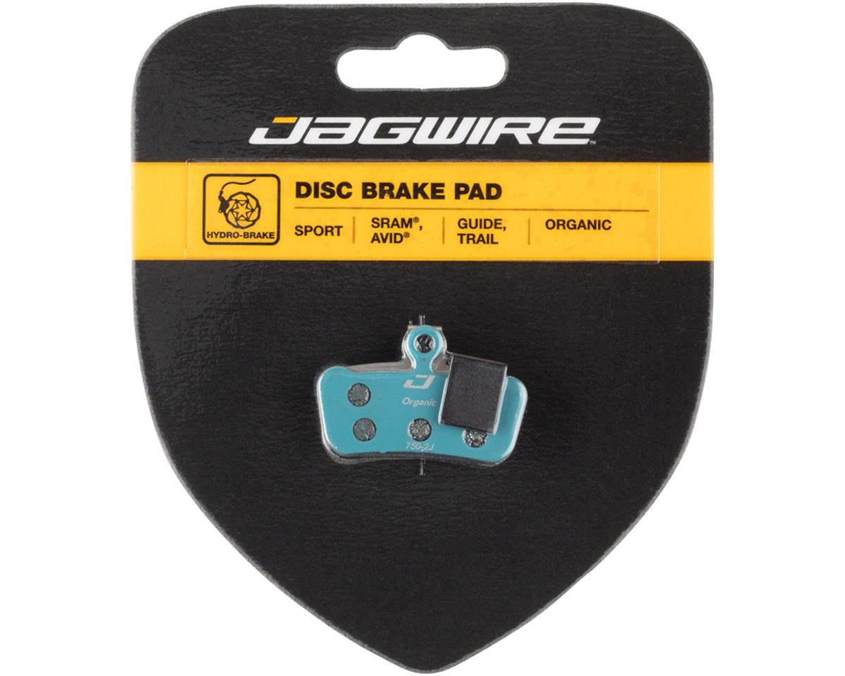 Jagwire Disc Brake Pads (Sport Organic) (SRAM Guide, Avid Trail) (1 Pair)