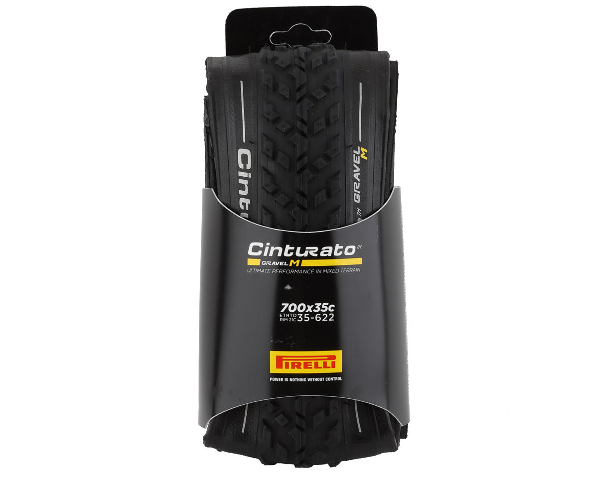 Pirelli Cinturato Gravel M Tubeless Tire (Black) (700c) (35mm) (SpeedGrip/TechWALL)