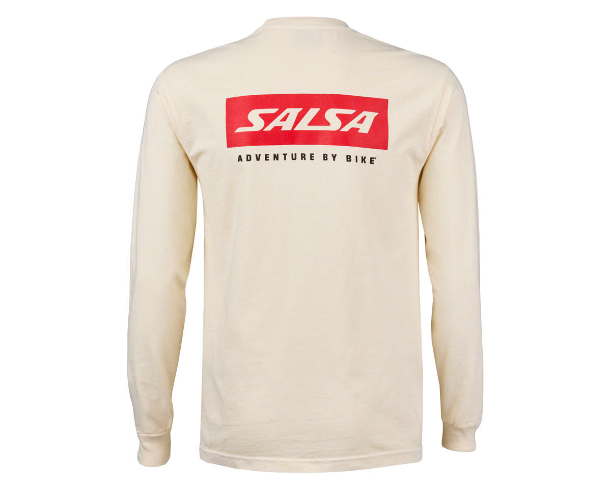Salsa Logo Long Sleeve T-Shirt (Ivory) (S)