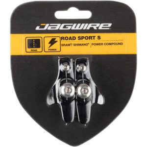 Jagwire Road Sport S Brake Pads (Black) (For Shimano/SRAM) (1 Pair)