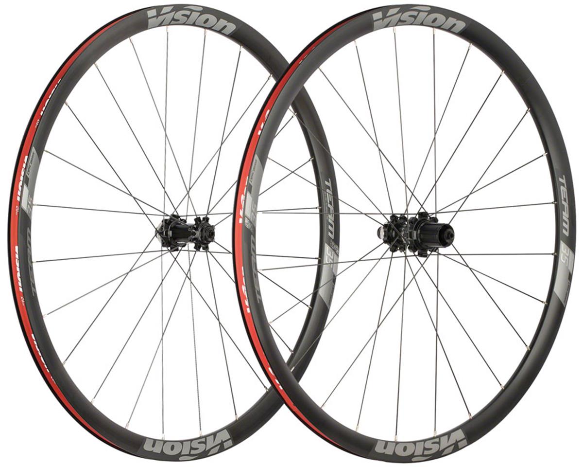 Vision Team 35 Wheelset (Black) (Centerlock) (Shimano HG 11/12) (700c) (12 x 100/142mm) (Tubeless)