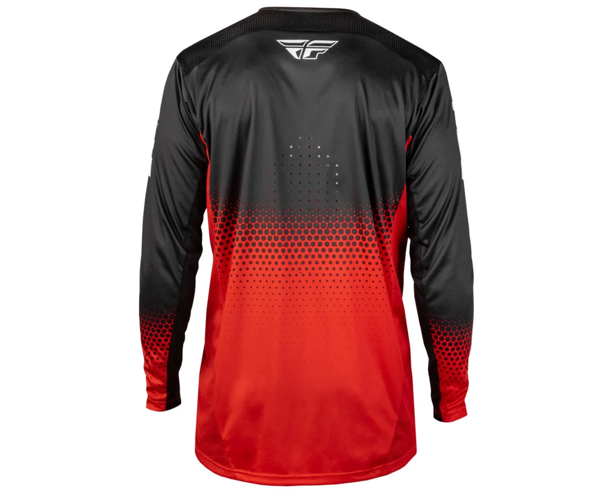 Fly Racing Youth Rayce Sonar Jersey (Red/Black/White) (Youth L)