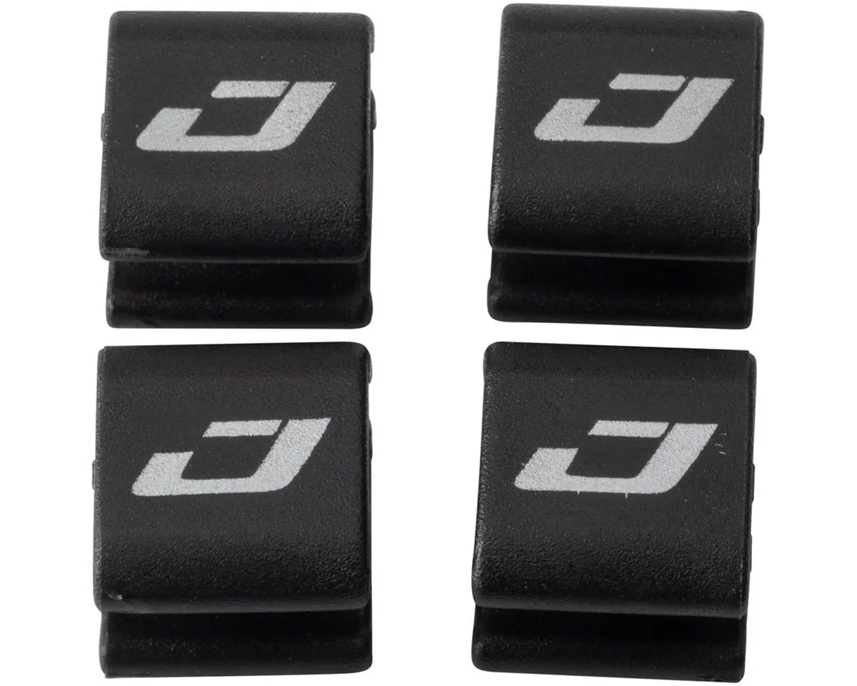 Jagwire Wire Hooks (Black) (Pack of 4) (4mm to 4mm Housing/Hose)