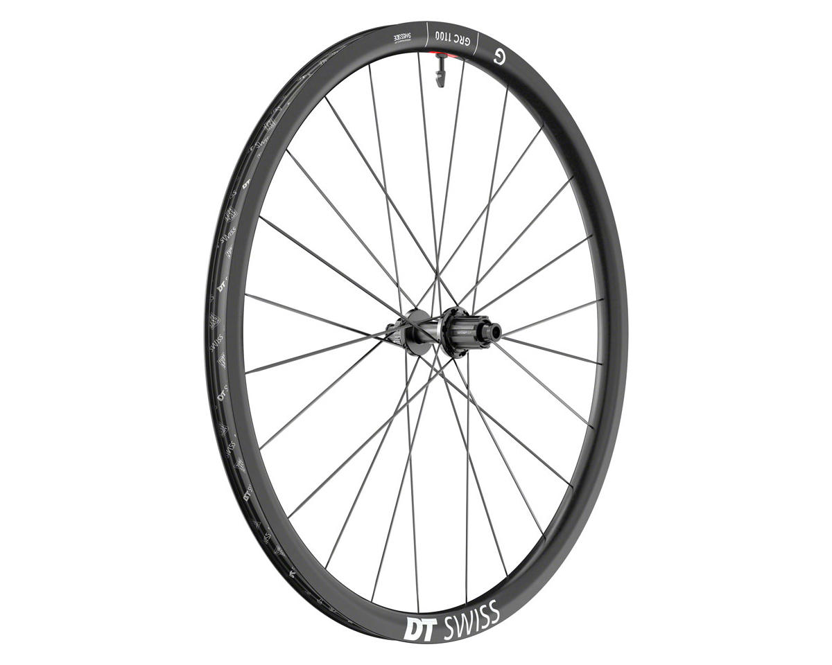 DT Swiss GRC 1100 Dicut 30 Carbon Gravel Wheels (Black) (Campagnolo N3W) (Rear) (12 x 142mm) (700c) (Centerlock) (Tubeless)