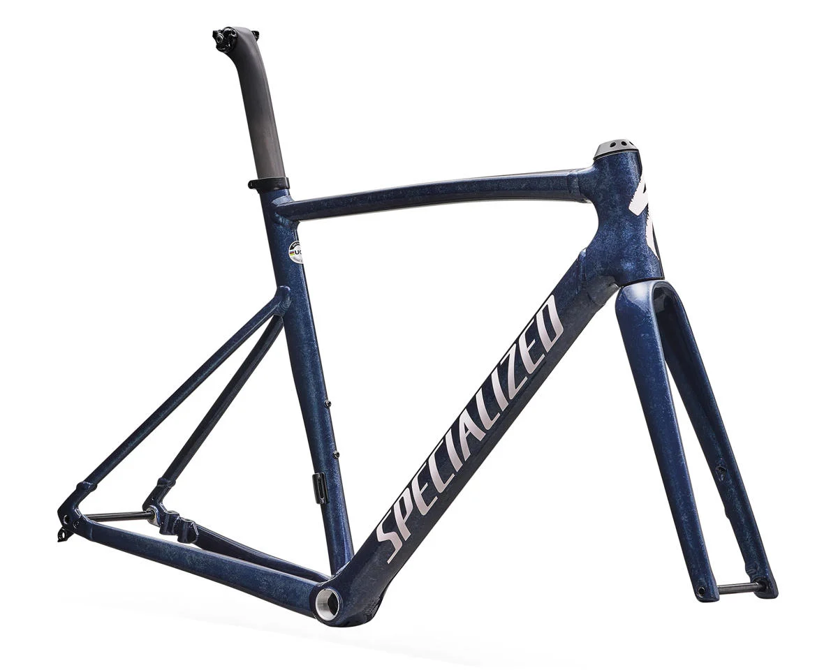 Specialized Allez Sprint Frameset (Cast Blue/Deep Marine/Rose Shimmer) (56cm)