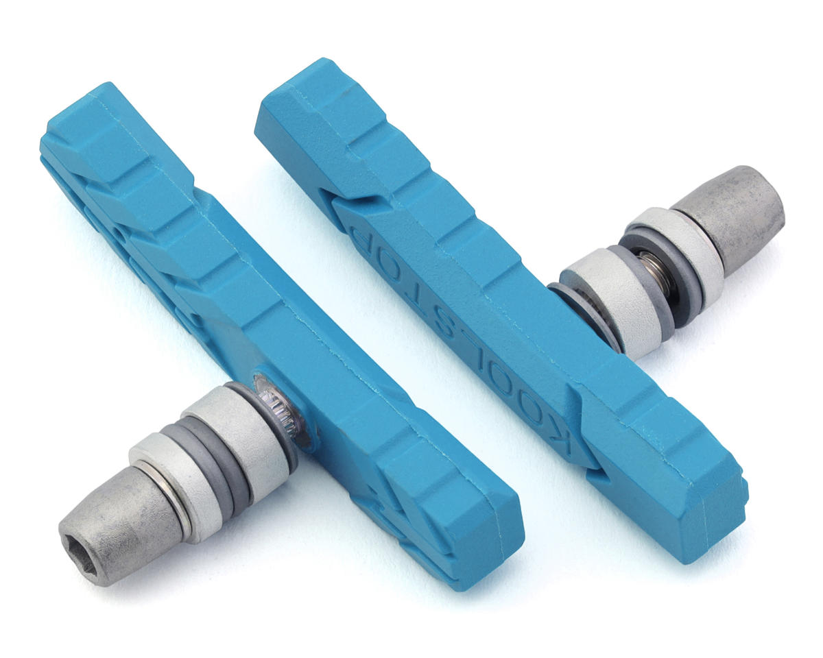 Kool Stop All Terrain Brake Pads (Light Blue) (Threaded) (1Pair)