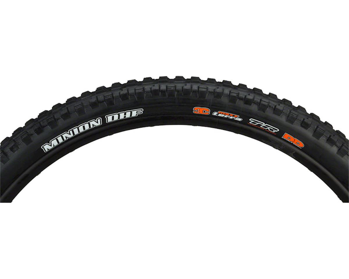 Maxxis Minion DHF Tubeless Mountain Tire (Black) (29″) (2.3″) (MaxxTerra/DD)