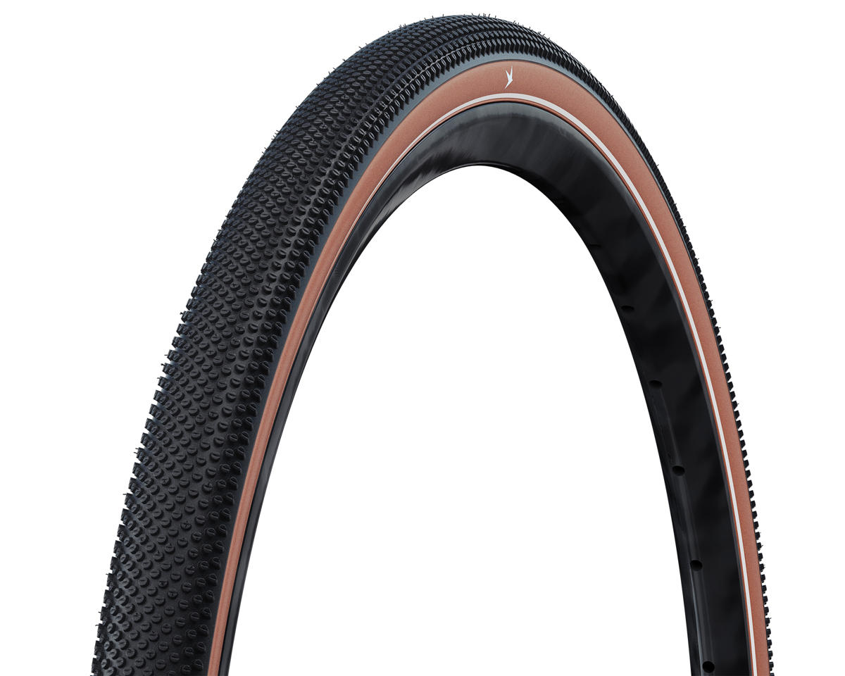 Schwalbe G-One Allround Tubeless Gravel Tire (Bronze/Reflex) (700c) (57mm) (Addix Green/RaceGuard) (Performance Line)