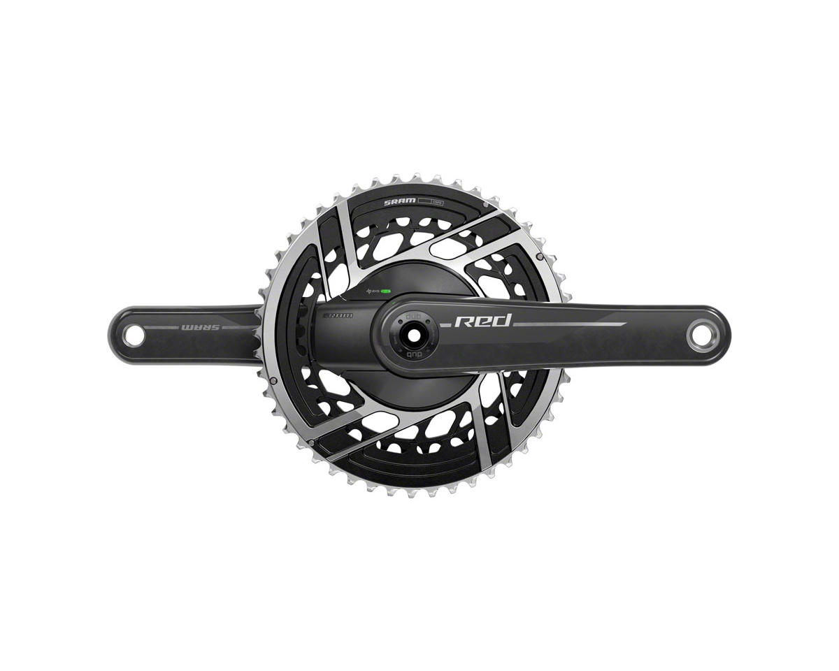 SRAM RED AXS Power Meter Crankset (Natural Carbon) (2 x 12 Speed) (E1) (165mm) (46/33T) (DUB Spindle)