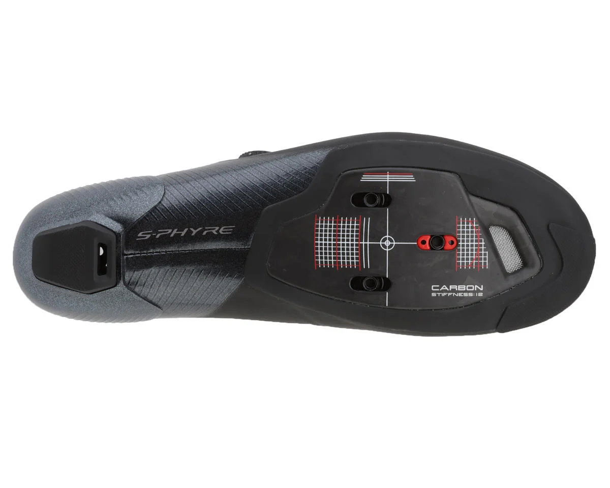 Shimano SH-RC903E S-PHYRE Road Bike Shoes (Black) (Wide Version) (40) (Wide)