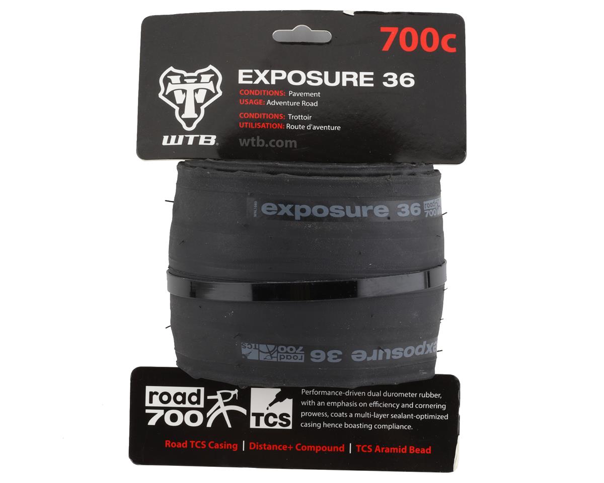 WTB Exposure Tubeless All-Road Tire (Black) (700c) (36mm) (Road TCS)