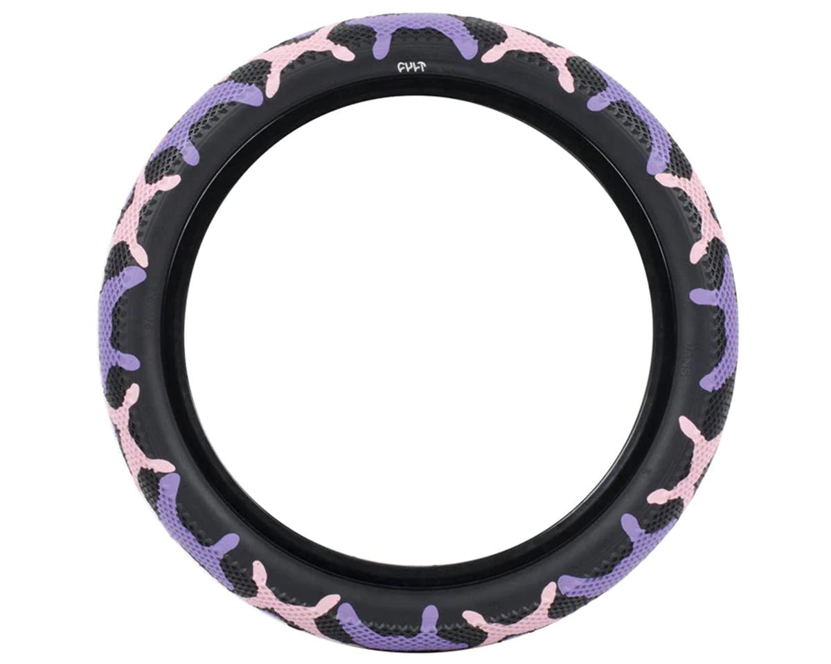 Cult Vans Tire (Purple Camo/Black) (Wire) (29″) (2.1″)