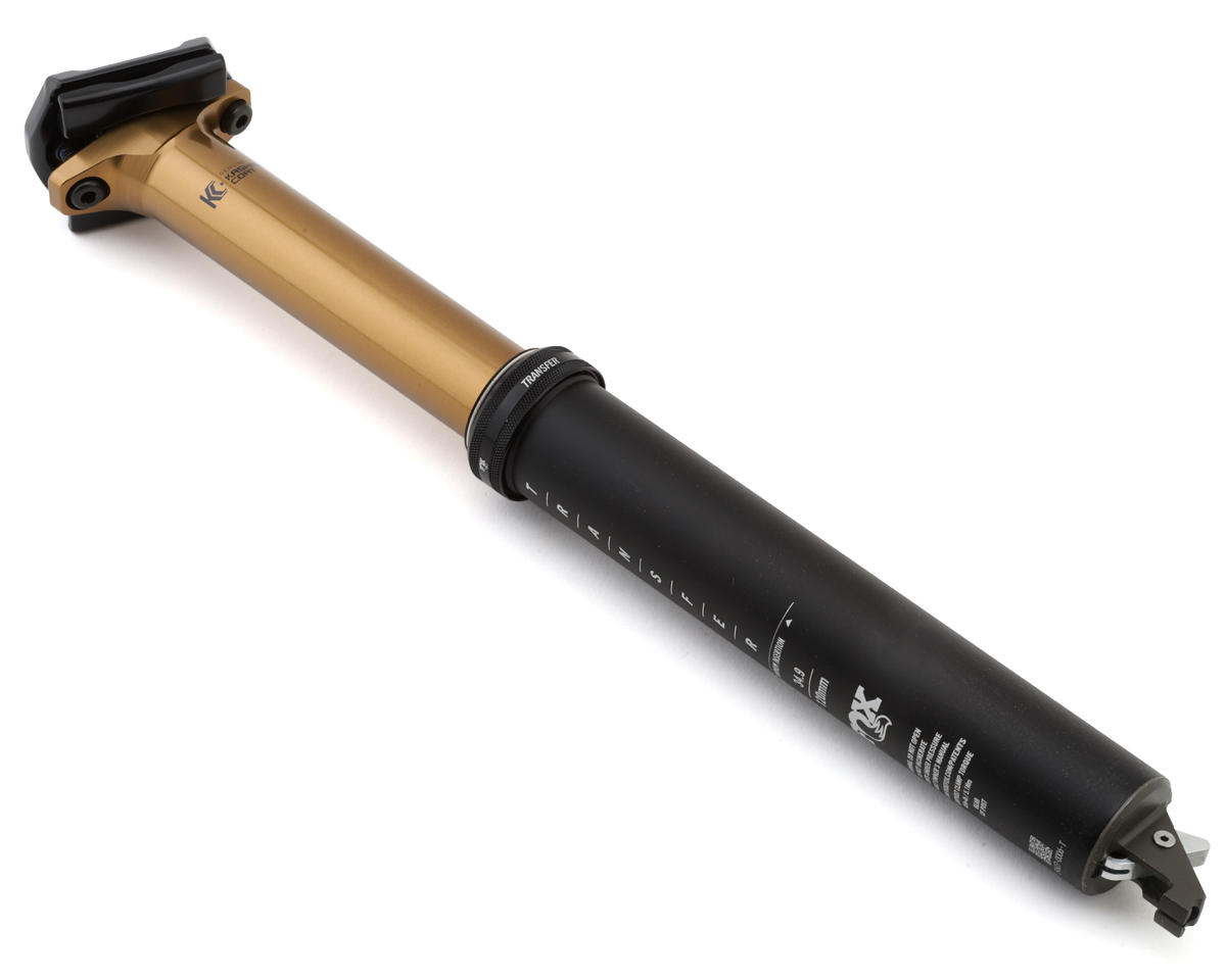 Fox Suspension Transfer Factory Dropper Seat Post (Kashima) (34.9mm) (375mm) (120mm) (Internal Routing) (Remote Not Included)