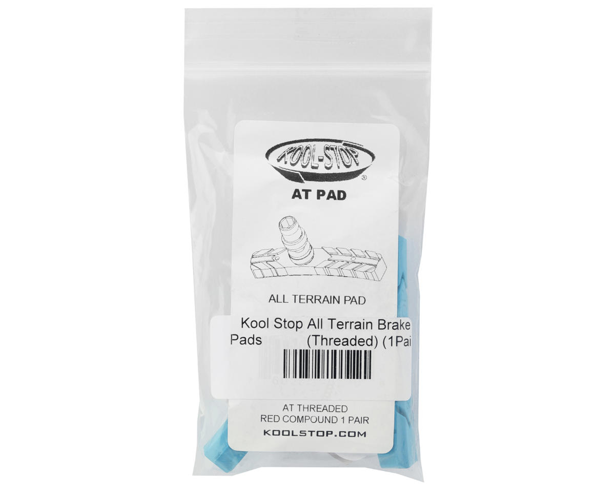 Kool Stop All Terrain Brake Pads (Light Blue) (Threaded) (1Pair)