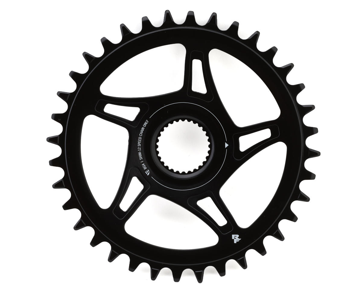 Race Face Bosch G4 eMTB Direct Mount Chainring (Black) (1 x 12 Speed) (Single) (52mm Chainline) (36T)