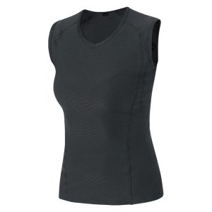 Gore Wear M Base Layer Sleeveless Shirt (Black) (Women’s) (L)