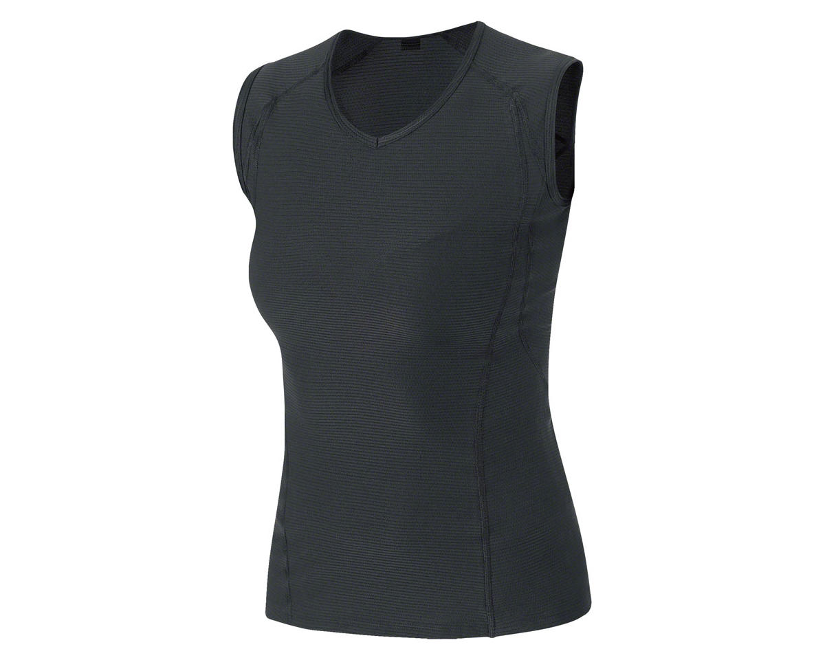 Gore Wear M Base Layer Sleeveless Shirt (Black) (Women’s) (L)